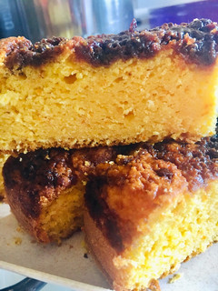 Una foto de BUDÍN DE NARANJA (cáscara y pulpa) EN LICUADORA 🧉🥮🍊🍊🥧🧉