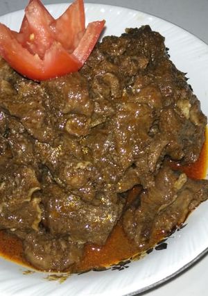 Foto resep Rendang tetelan bumbu instan