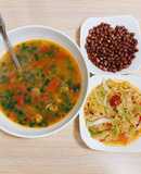 Lạc rang muối làm bằng lò vi sóng