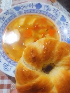 Una foto de Bollo rosquilla (Perec kalács)