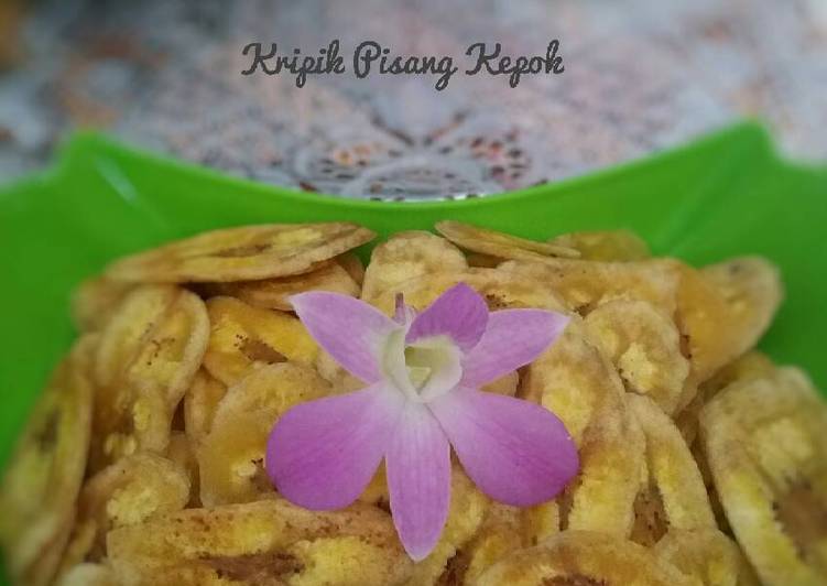 Resep masakan Kripik pisang kepok.. gurih enyaaak kriuk2 | Resep Membuat Kripik pisang kepok.. gurih enyaaak kriuk2 Yang Enak Dan Mudah