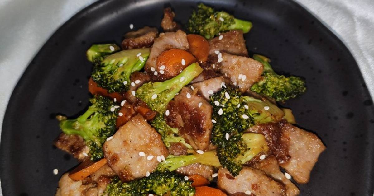 Descubrir 82+ imagen receta teriyaki de res con verduras