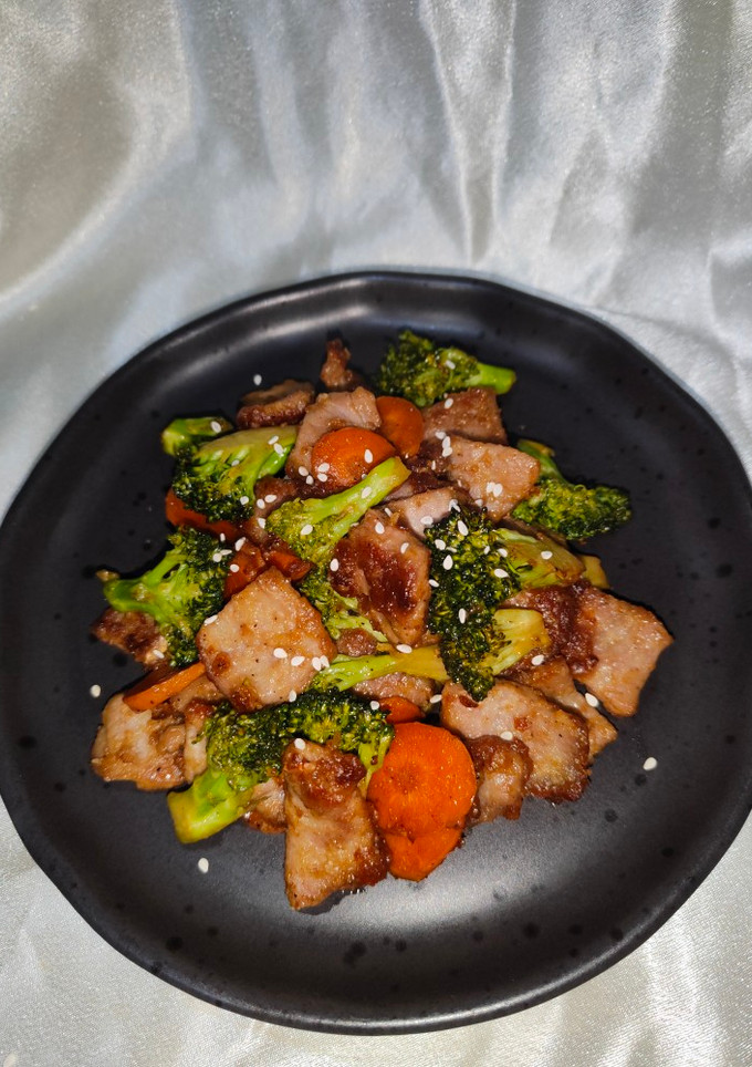 Una foto de Teriyaki de res