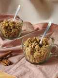 🍎Mug saludable de manzanas con canela y avena - sin harina, sin azúcar - al microondas