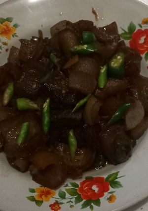 Foto resep Kikil kecap cabe ijo