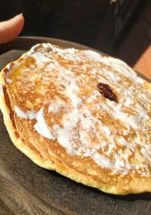Una foto de Pancake Fit de zucchini y chía❤️