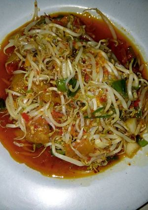 Foto resep Tumis toge mercon