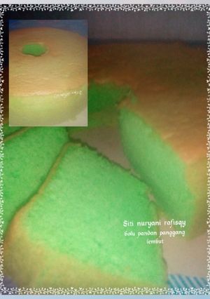 Foto resep Bolu pandan panggang lembut