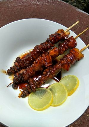 Foto resep Sate Gurita