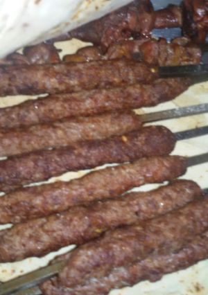 صورة لوصفة كباب مشوي
