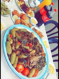 صورة لوصفة ورق عنب وكوسا محشي
