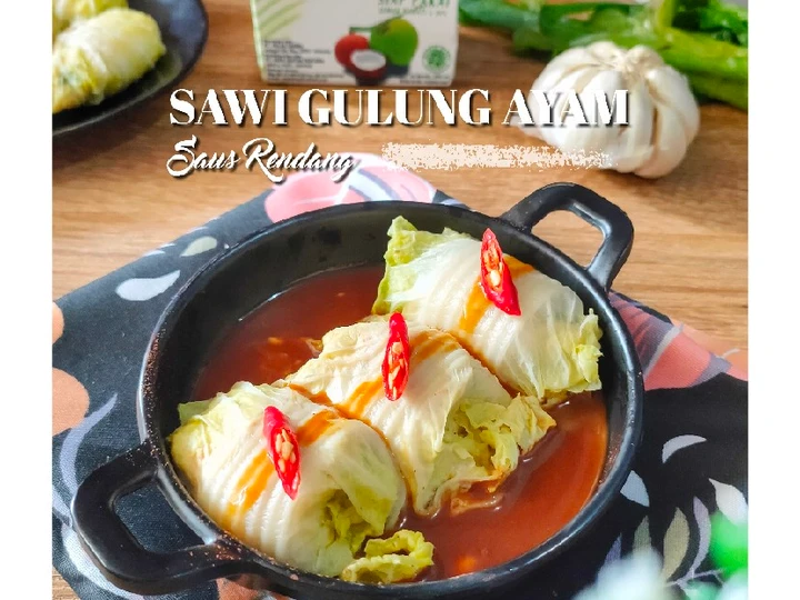 Langkah Mudah untuk Menyiapkan Resep Sawi Gulung Ayam Saus Rendang yang Lezat Sekali Anti Ribet, Menggugah Selera