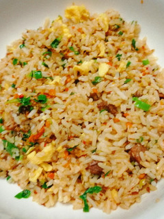 Una foto de Arroz frito con puerco asado