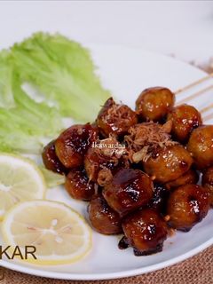 Foto resep Pentol Bakar Saus Madu