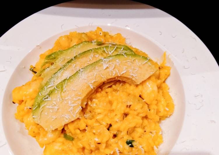 Prawn and Avocado Risotto