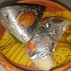 A picture of Kaju katli.