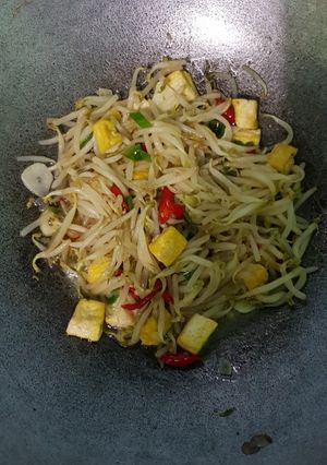 Foto resep Tumis tauge tahu