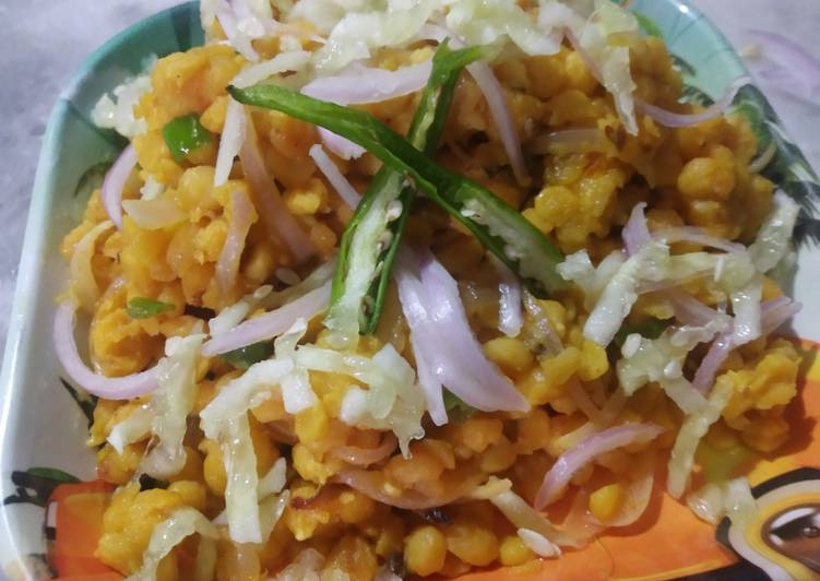 Chana daal chaat