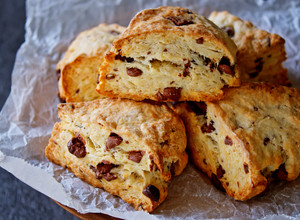 A picture of The Best Chocolate Chunk Scones Recipe.