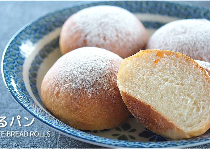 Homemade White Bread Rolls【Recipe Video】
