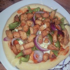 A picture of Easy Homemade pizza.