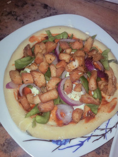 A picture of Easy Homemade pizza.