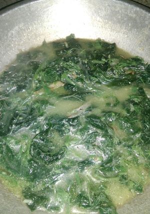 Foto resep Bobor daun labu