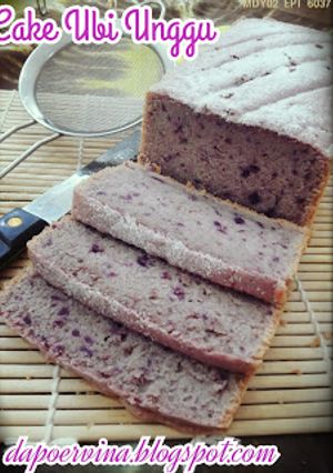 Foto resep Cake Ubi Ungu