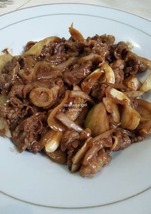 Foto resep Teriyaki ala yoshinoya mudah dan sederhana