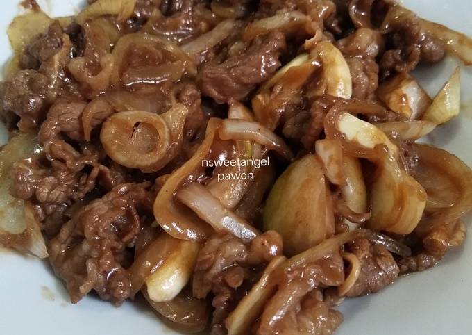 Resep Teriyaki Ala Yoshinoya Mudah Dan Sederhana Oleh Pawon Si Mbok Cookpad