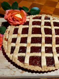 Una foto de Pasta Frola de membrillo
