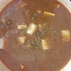 A picture of Choliya paneer.