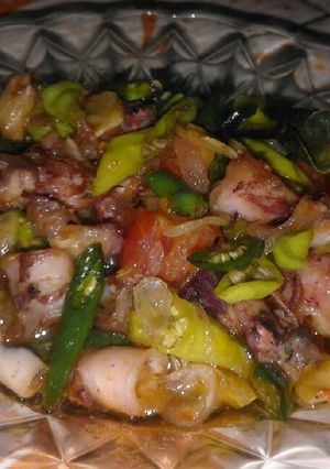 Foto resep Cumi asin cabe ijo