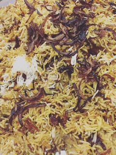 صورة لوصفة برياني دجاج 🐓