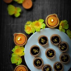 A picture of Chocolate Sandesh Katori.