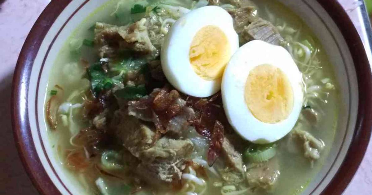 64 resep soto sapi lamongan enak dan sederhana ala rumahan Cookpad