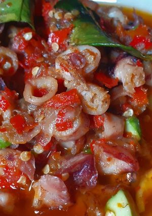 Foto resep Sambal cumi pete