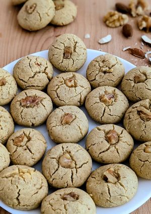 A picture of Whole wheat Walnut Nankatai.