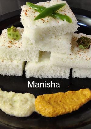 A picture of Bhagar Dhokla (Barnyard Millet).