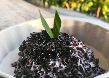 Resep Baru Bubur ketan hitam Gurih Mantul