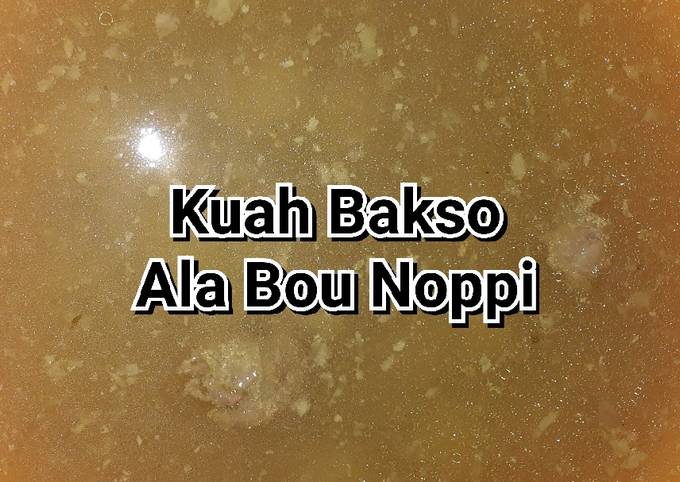 Kuah Bakso Sapi