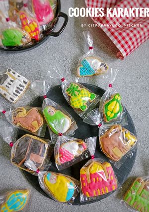 Foto resep Fancy Cookies (Cookies Karakter)