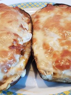 Una foto de Berenjenas rellenas
