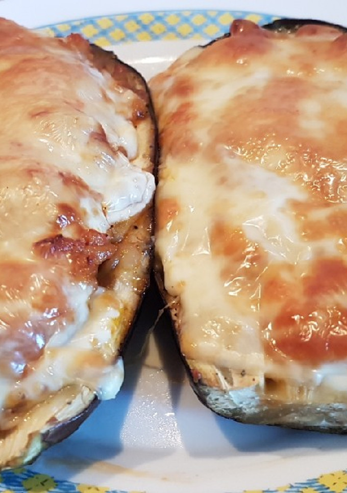 Una foto de Berenjenas rellenas