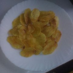 A picture of Potato crisps #deepfriedsnack #snackchallenge.