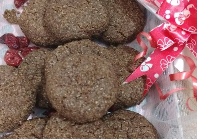 Ragi Oats Brown Sugar Cookies