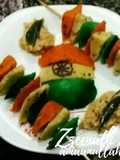 Tiranga Idli Kababs