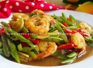Foto resep Tumis Udang Buncis Saos Tiram