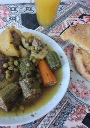 صورة لوصفة ضولمة كطبق ثاني في رمضان🤲