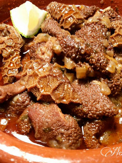 Una foto de Callos de cordero en salsa de especias exóticas